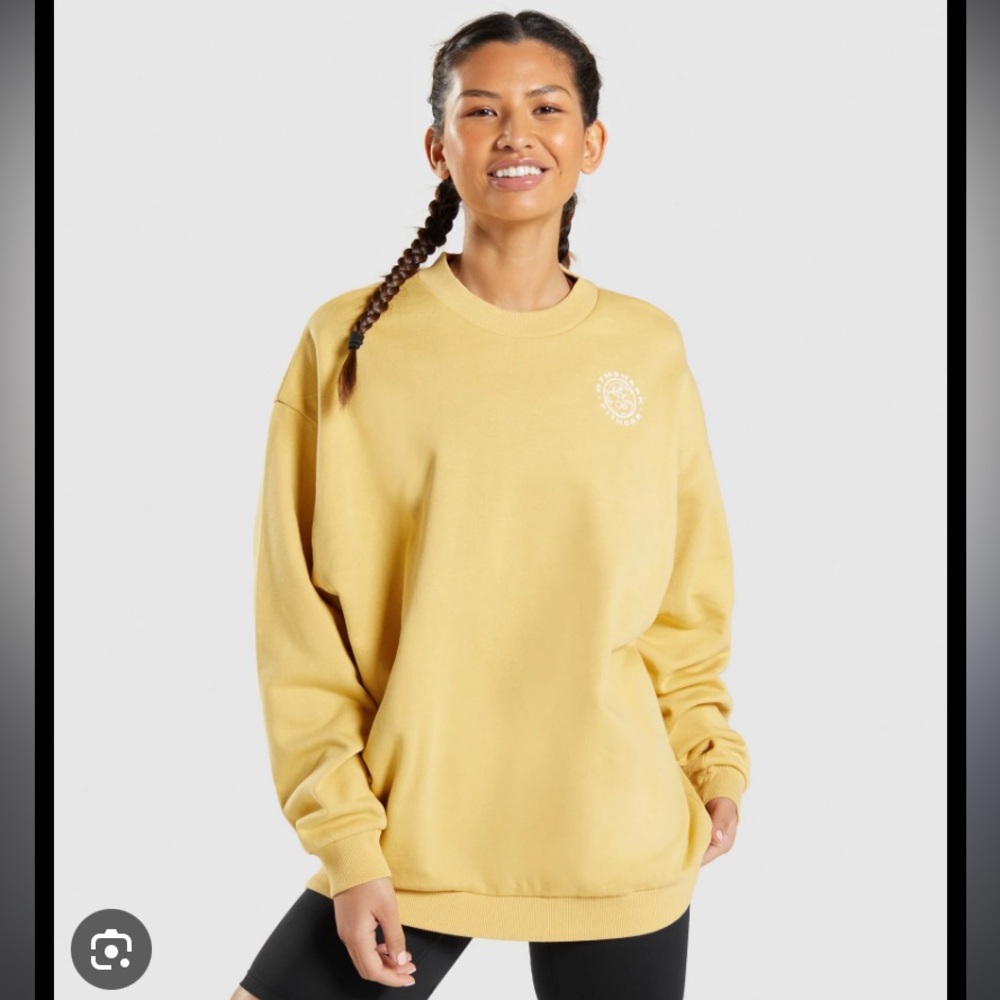 Gymshark Legacy Oversized Crewneck